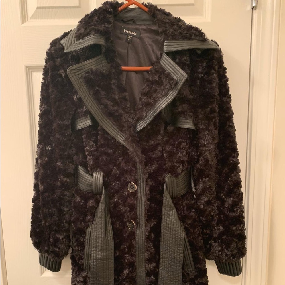 Bebe fur coat
